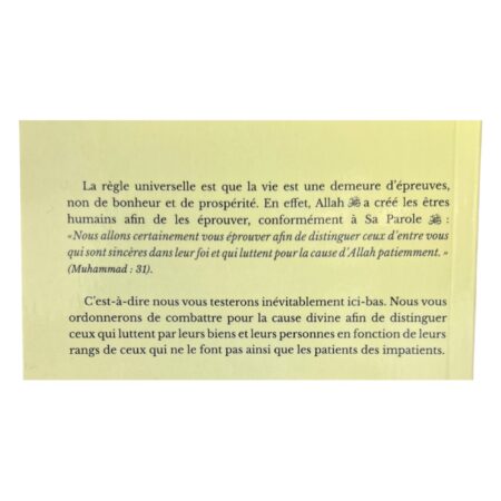 L&rsquo;épreuve du bien et du mal – Cheikh Raslan – Bilingue français/arabe