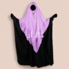 Khimar 3 voiles mousseline - Thumbnail Image 3