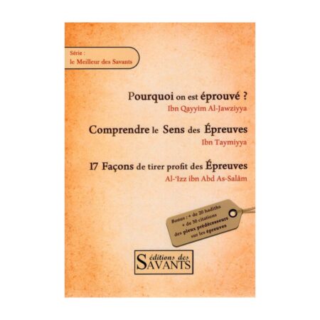 Pourquoi est-on éprouvé ?