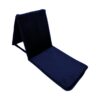 Tapis de prière pliable avec dossier, coloris bleu nuit